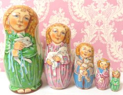 画像2: マトリョーシカ　エンジェルナイト　エメラルド