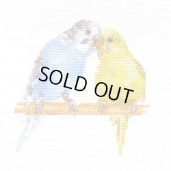 画像1: クロスステッチキット セキセイインコ  (Alisa АЛИСА アリサ 0-176)