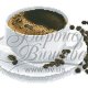 ビーズ刺繍　カフェ　コーヒー (ТК088)