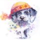 クロスステッチ キット  Cute Puppy (OVEN ОВЕН オーベン 1023)