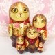 マトリョーシカ　猫ちゃんとキャンディ