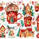 クロスステッチキット CHRISTMASS SWEETS (Sdelay Svoimi Rukami C-52)
