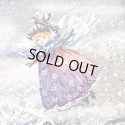 画像1: クロスステッチキット ウィンターエンジェル WINTER ANGEL (PANNA ZM-7079)