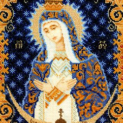画像1: クロスステッチキット イコン・夜明けの門の聖母 (RIOLIS・リオリス・1299)