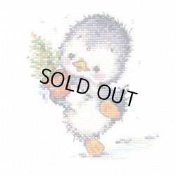 画像1: クロスステッチキット クリスマスのペンギンさん (Alisa АЛИСА アリサ 0-133)