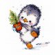 クロスステッチキット クリスマスのペンギンさん (Alisa АЛИСА アリサ 0-133)