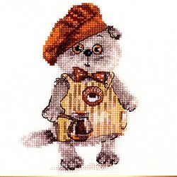 画像1: クロスステッチ キット バーシック バリスタ (Alisa АЛИСА アリサ 0-181) Басик basik 