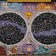 クロスステッチキット 星図 Night Sky Map (PANNA パンナ PZ-7275) 
