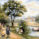 クロスステッチキット 散歩 walk in the park (RIOLIS・リオリス・1527)